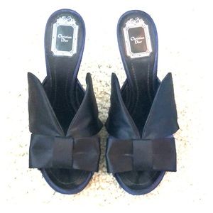 Satin Christian Dior heels